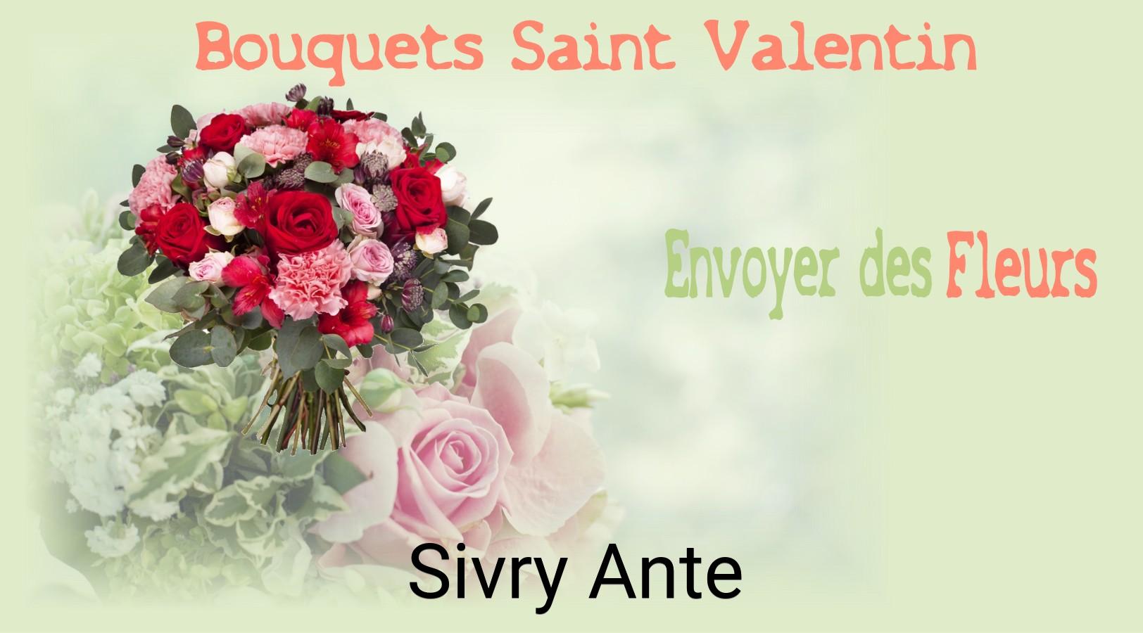 Roses de Saint-Valentin livrées à Sivry-Ante
